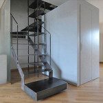 Steel Light, Staircase Bookcase, Furniture, Interior Design, Smith.