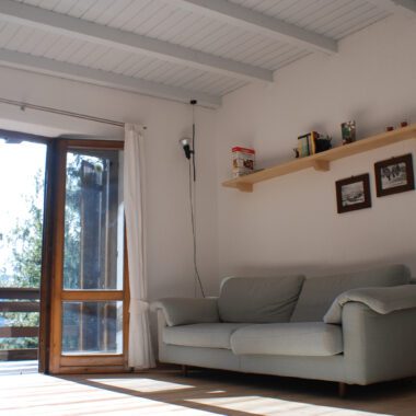 Legno bianco, Ristrutturazione casa di montagna, Interni, Asiago.