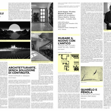 City 15 Minutes - City 2050, Magazine, Order of Architects Padua.