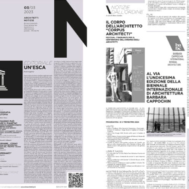 Patrimonio Architettura ‘900, Rivista, Ordine degli Architetti Padova.