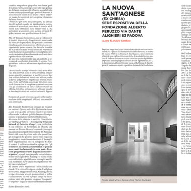 Patrimonio Architettura ‘900, Rivista, Ordine degli Architetti Padova.