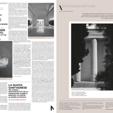 Patrimonio Architettura ‘900, Rivista, Ordine degli Architetti Padova.