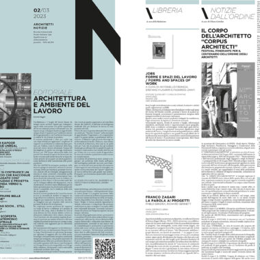 Patrimonio Architettura ‘900, Rivista, Ordine degli Architetti Padova.